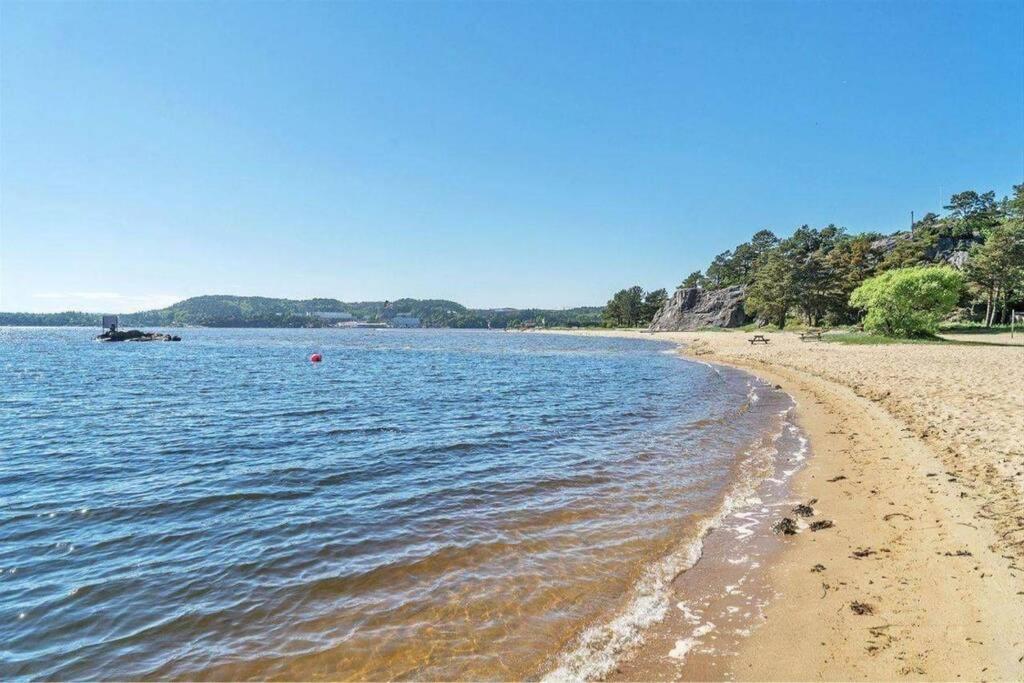 Nybygd Feriebolig Rett Ved Strand Til Leie! 克里斯蒂安桑 外观 照片