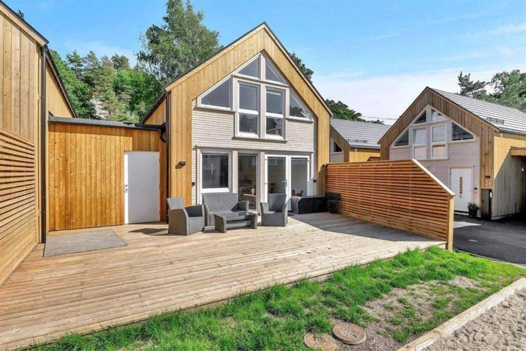 Nybygd Feriebolig Rett Ved Strand Til Leie! 克里斯蒂安桑 外观 照片