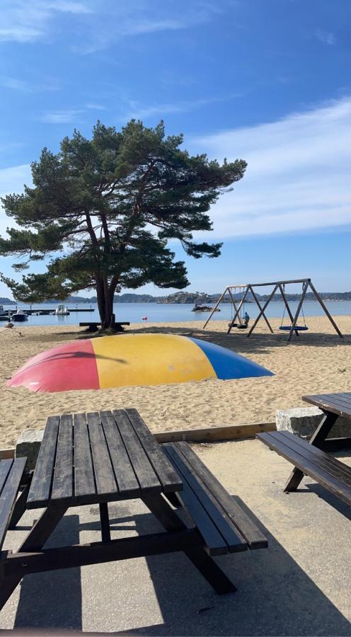 Nybygd Feriebolig Rett Ved Strand Til Leie! 克里斯蒂安桑 外观 照片